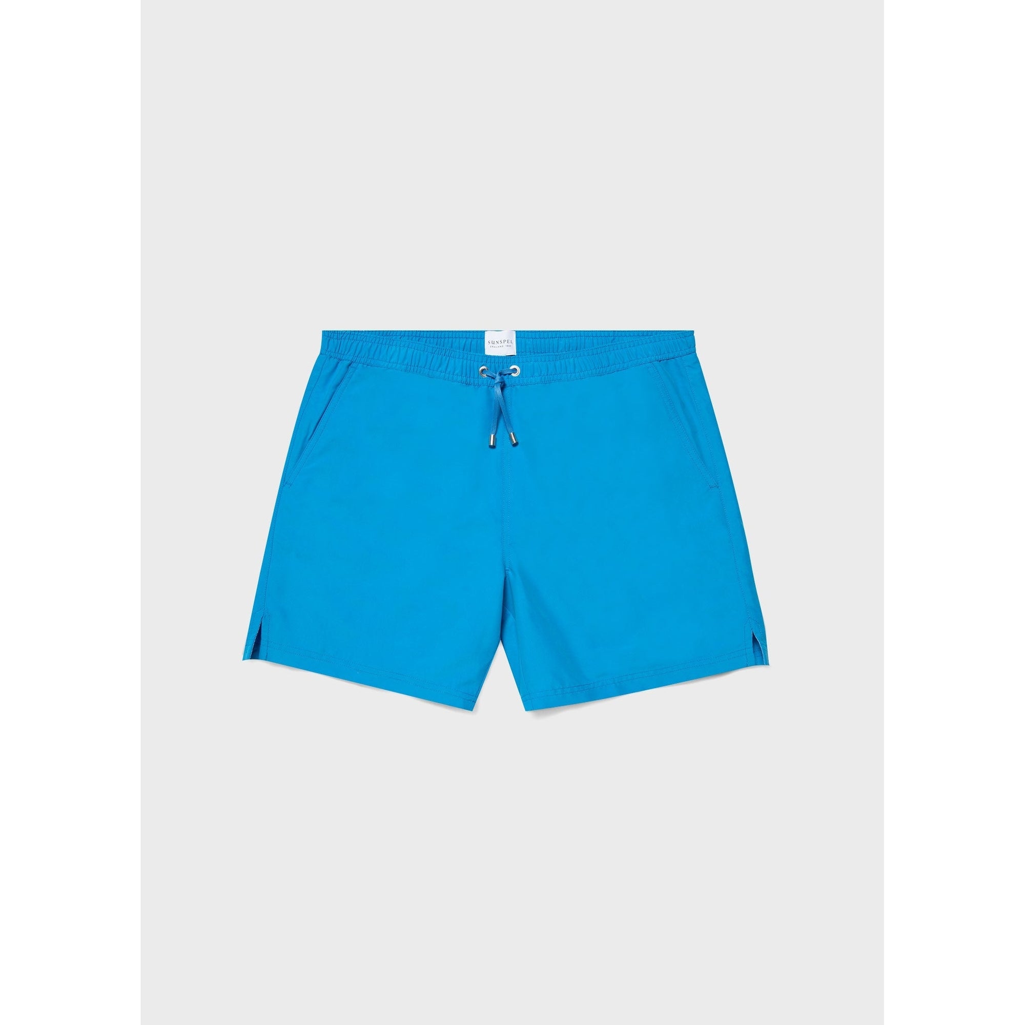 Drawstring Swim Shorts | Men | Turquoise