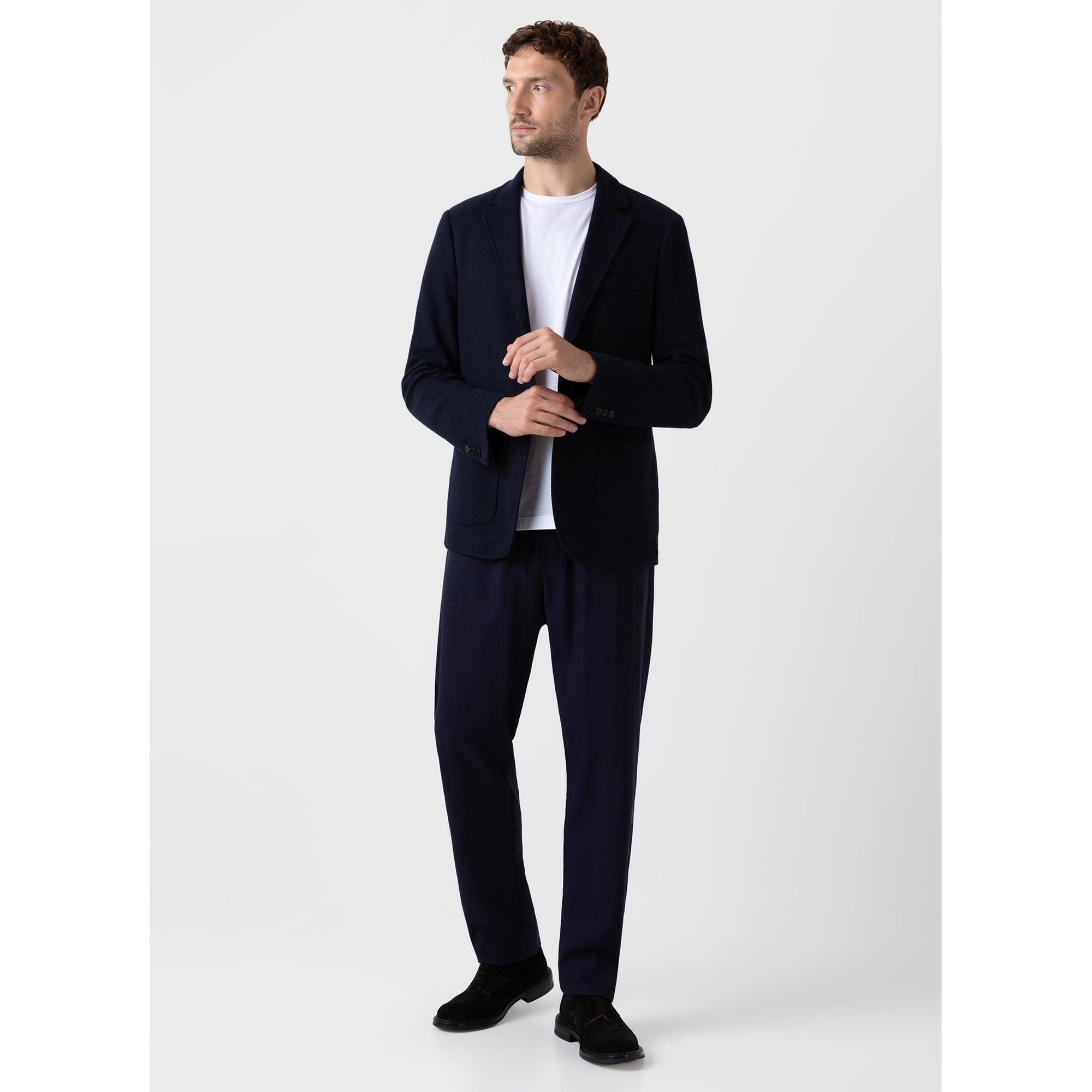 Drawstring Trouser | Men | Navy