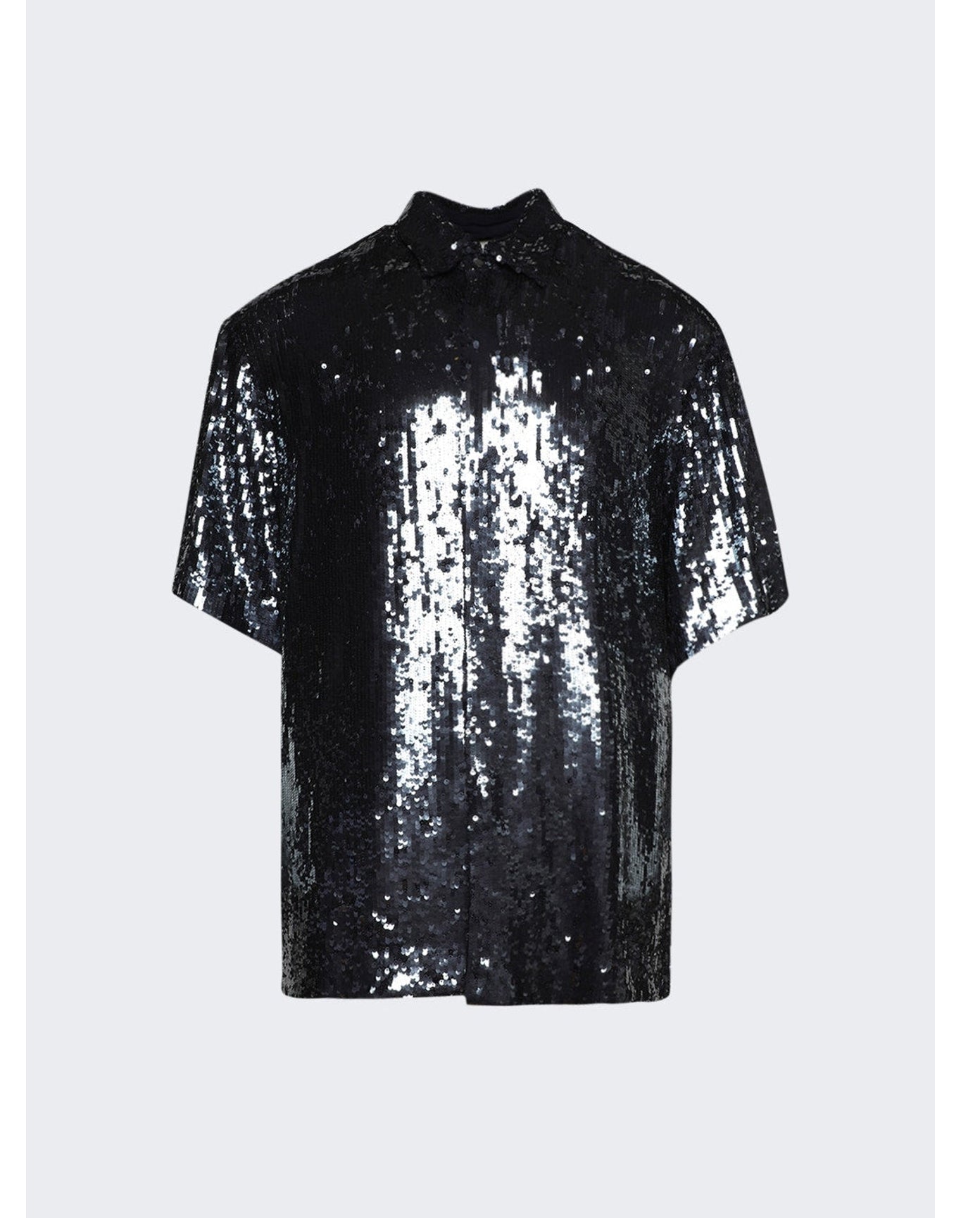 Dries Van Noten | Men | Embellished Shirt | Midnight