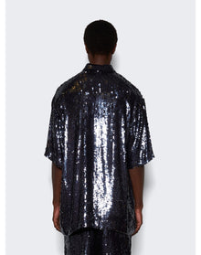 Dries Van Noten | Men | Embellished Shirt | Midnight