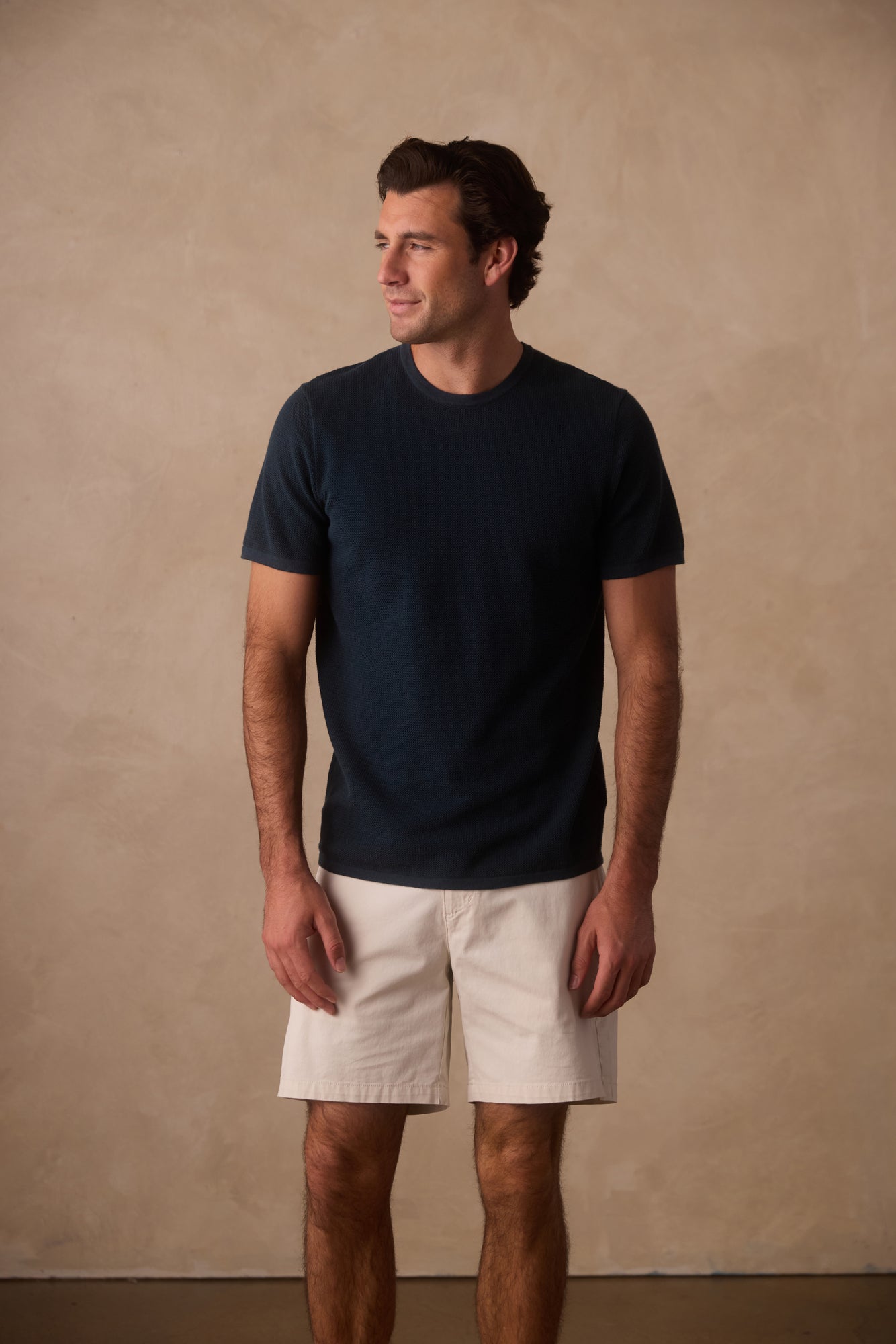 Men | Driftknit Sweater Tee | Dark Oasis