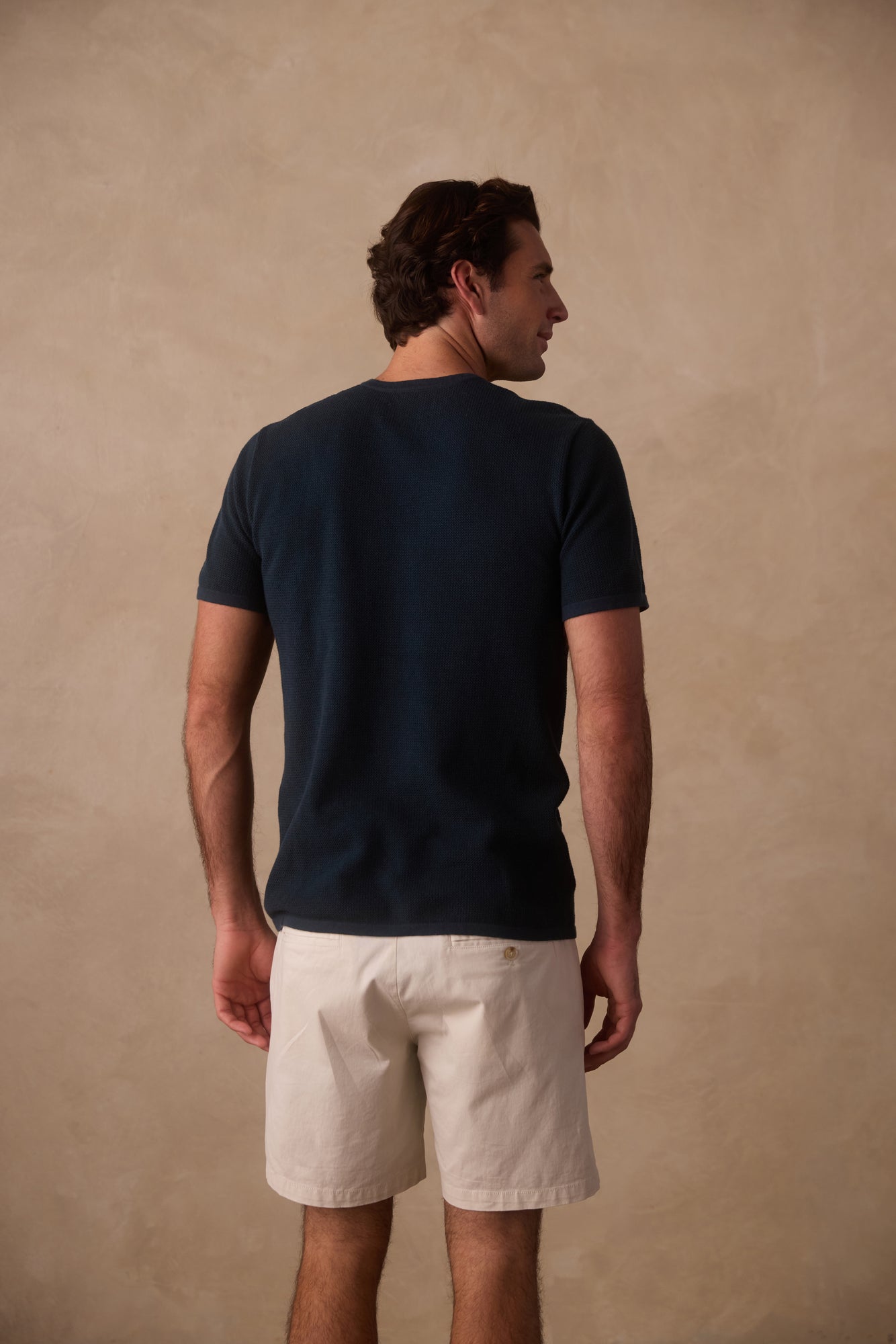 Men | Driftknit Sweater Tee | Dark Oasis