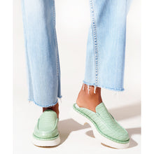 Duncan Backless Loafer Slide | Jade