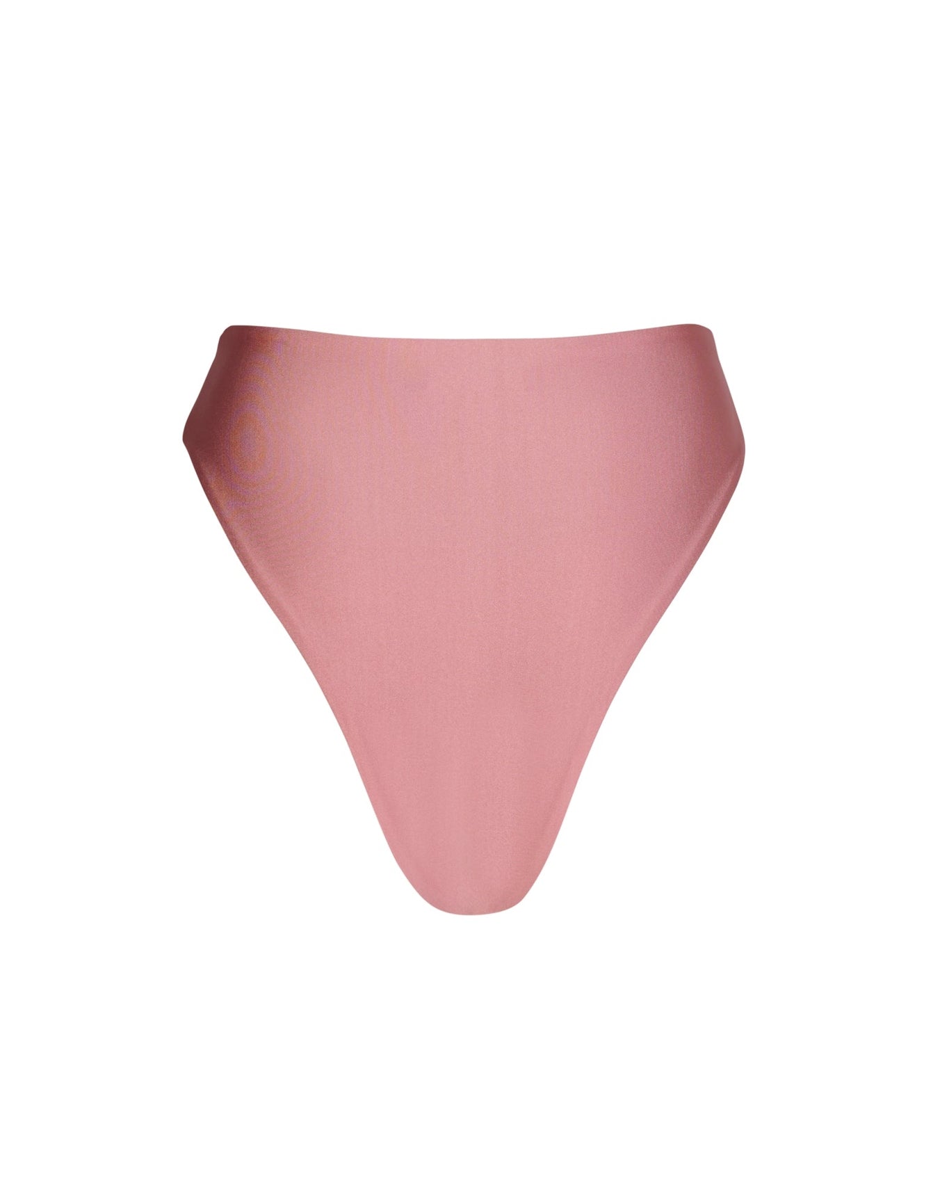Dusk Riley High Waisted Bikini Bottom | Rose