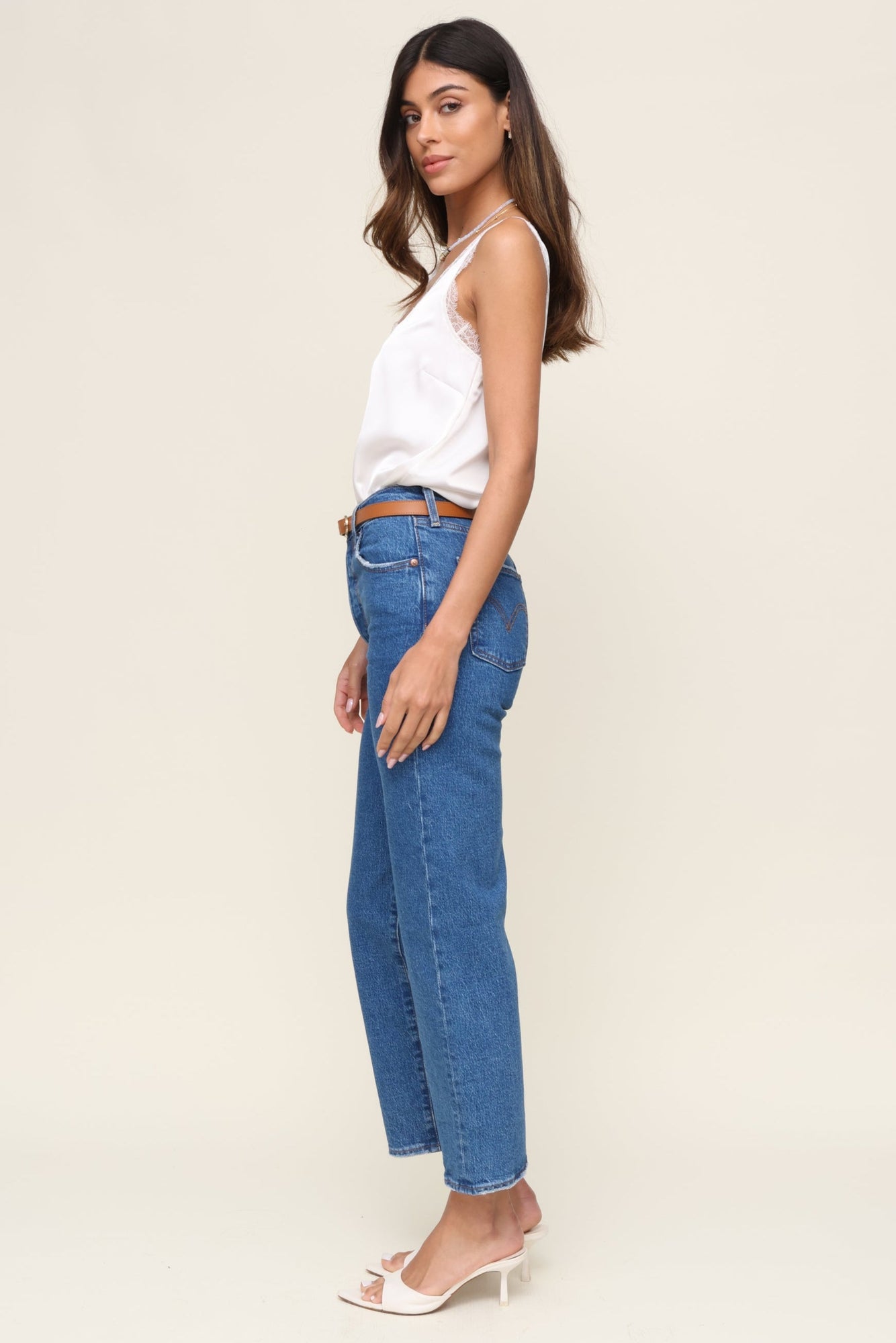 Levi's | Ribcage Straight Ankle Jazzpop | Blue