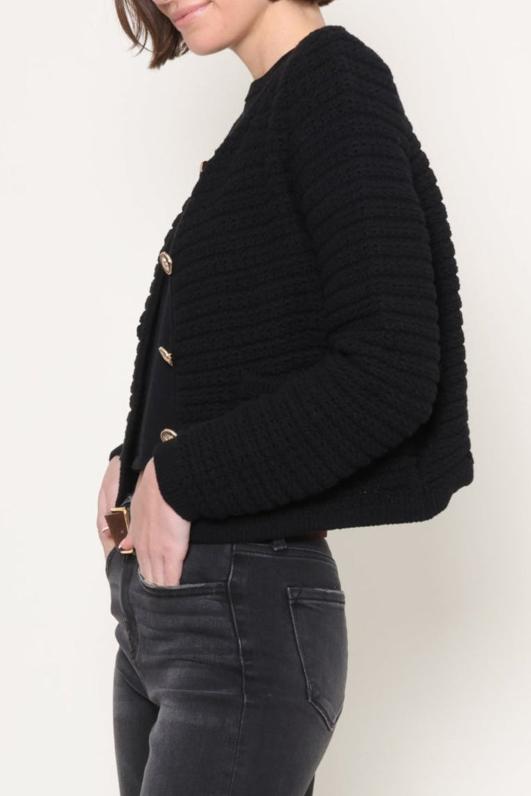 W.A.P.G. We'Re All Pretty Girls | Lenny Cardigan | Black