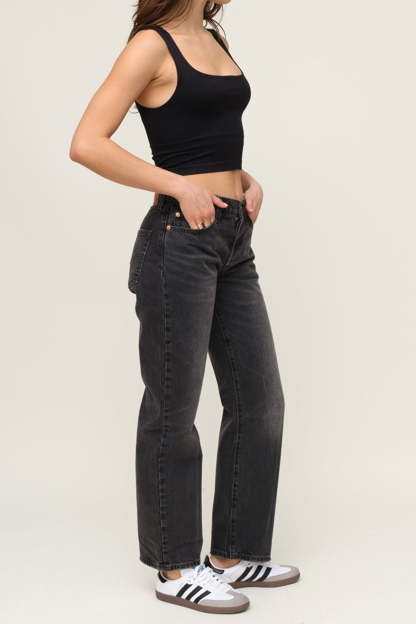 Jordyn Jagger | Candyce Crop Top | Black