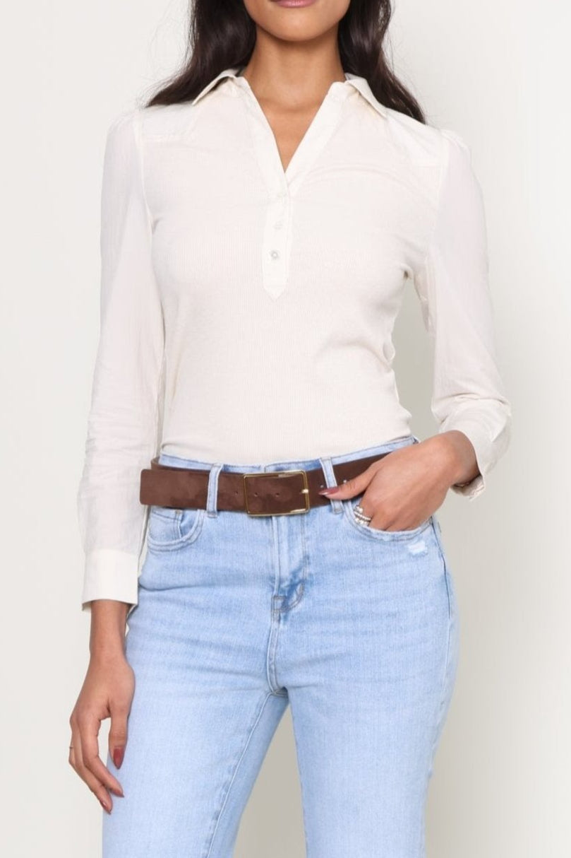 Robertson + Rodeo | Zyla Knit Top | Black