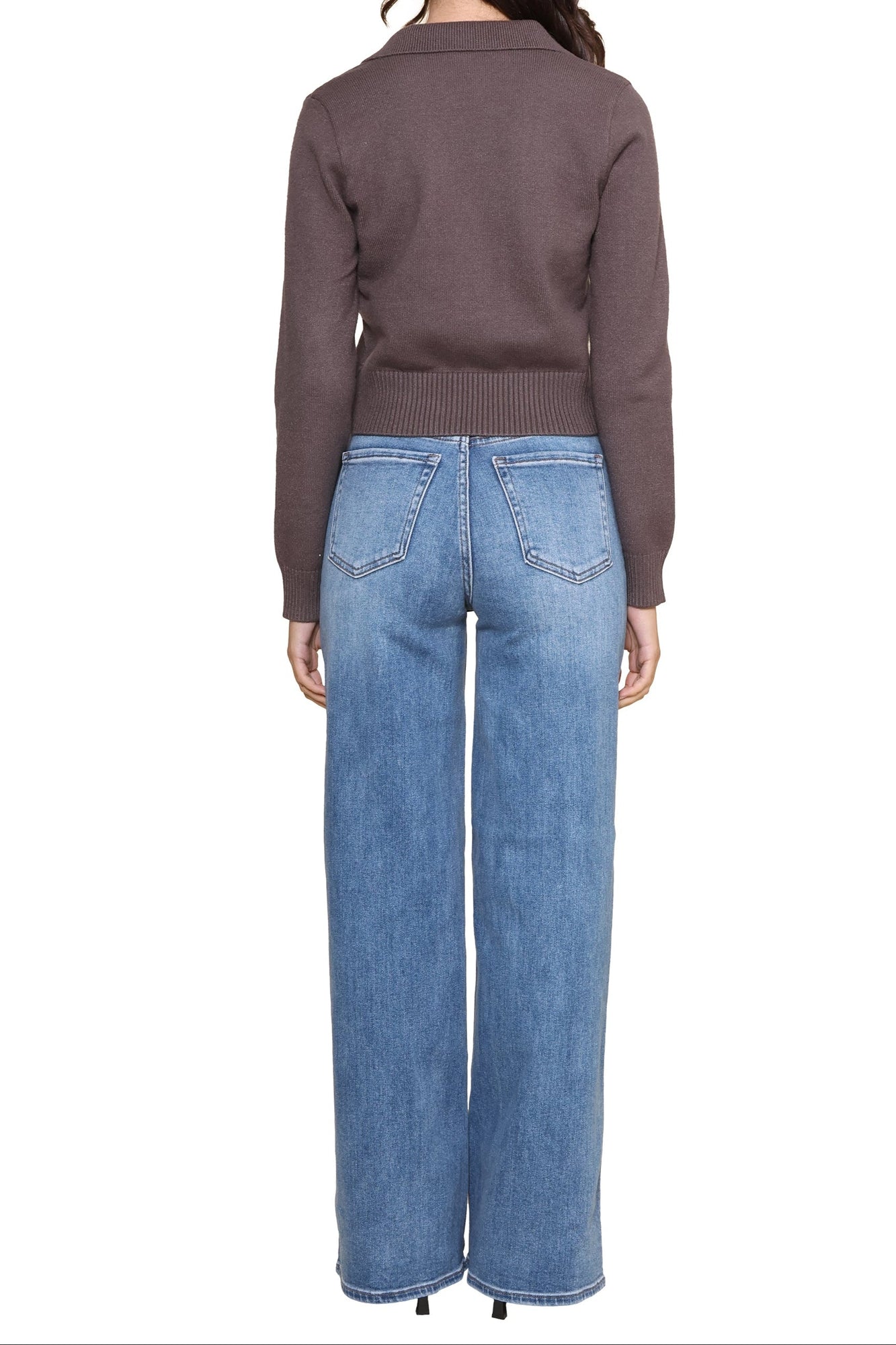 Central Park West | Jade Cardigan | Grey