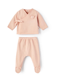 Fleece Two-Piece Suit | Smoothie Pink