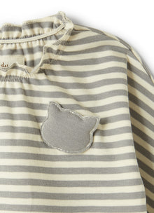 Striped Jersey Two-Piece Suit | Nuvola Riga