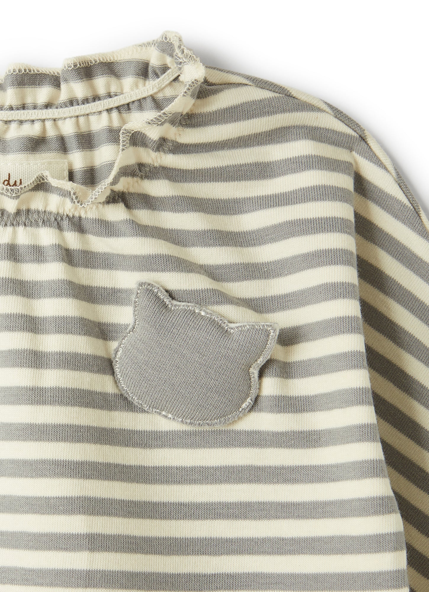Striped Jersey Two-Piece Suit | Nuvola Riga