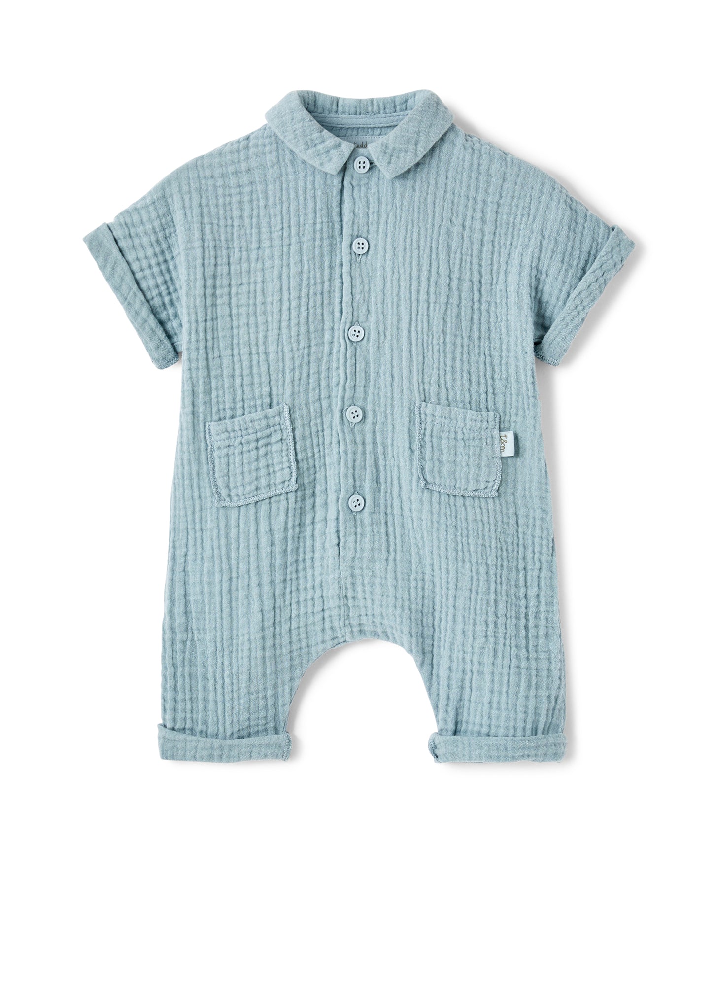 Gauze Long Onesie | Zucchero