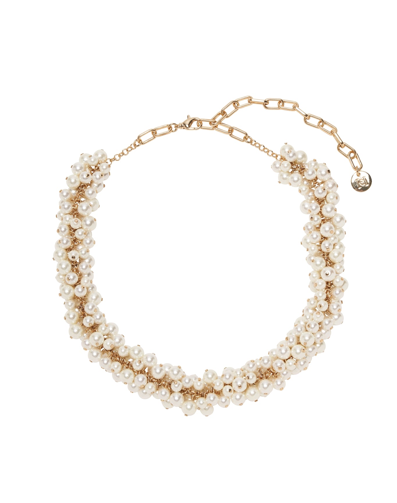 Cluster Donut Necklace | Pearl Multi