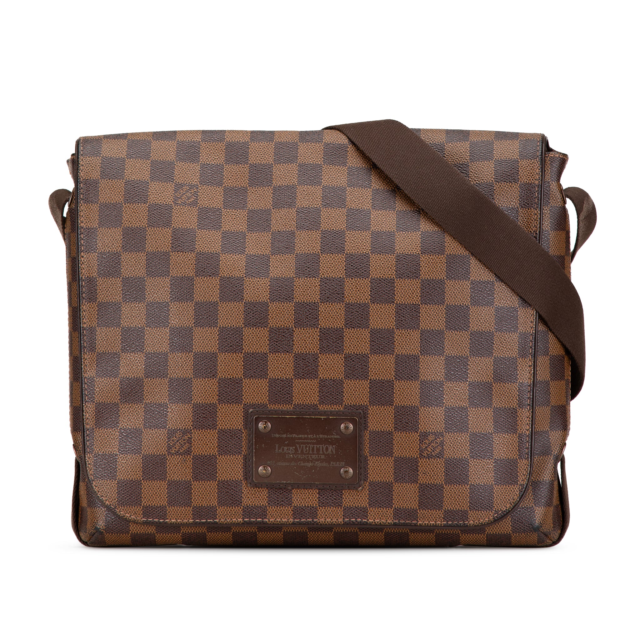 Louis Vuitton | Pre-Owned Damier Ebene Brooklyn MM | Brown