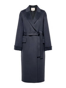 High Quality Wool Coat | Blue
