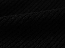 Velvet Knit Top | Black