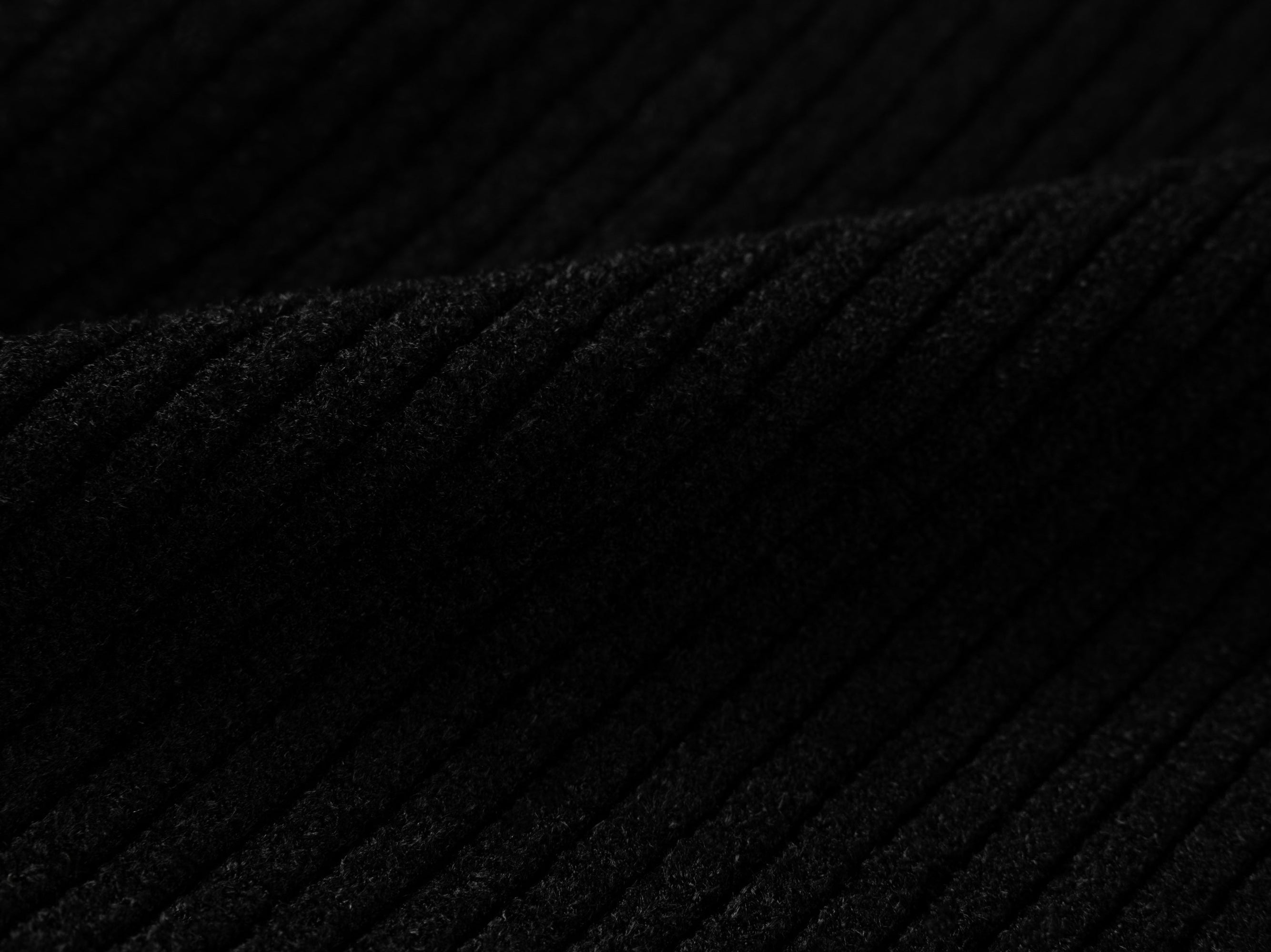 Velvet Knit Top | Black