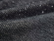 Wool V-Neck Fit Sweater Top | Grey