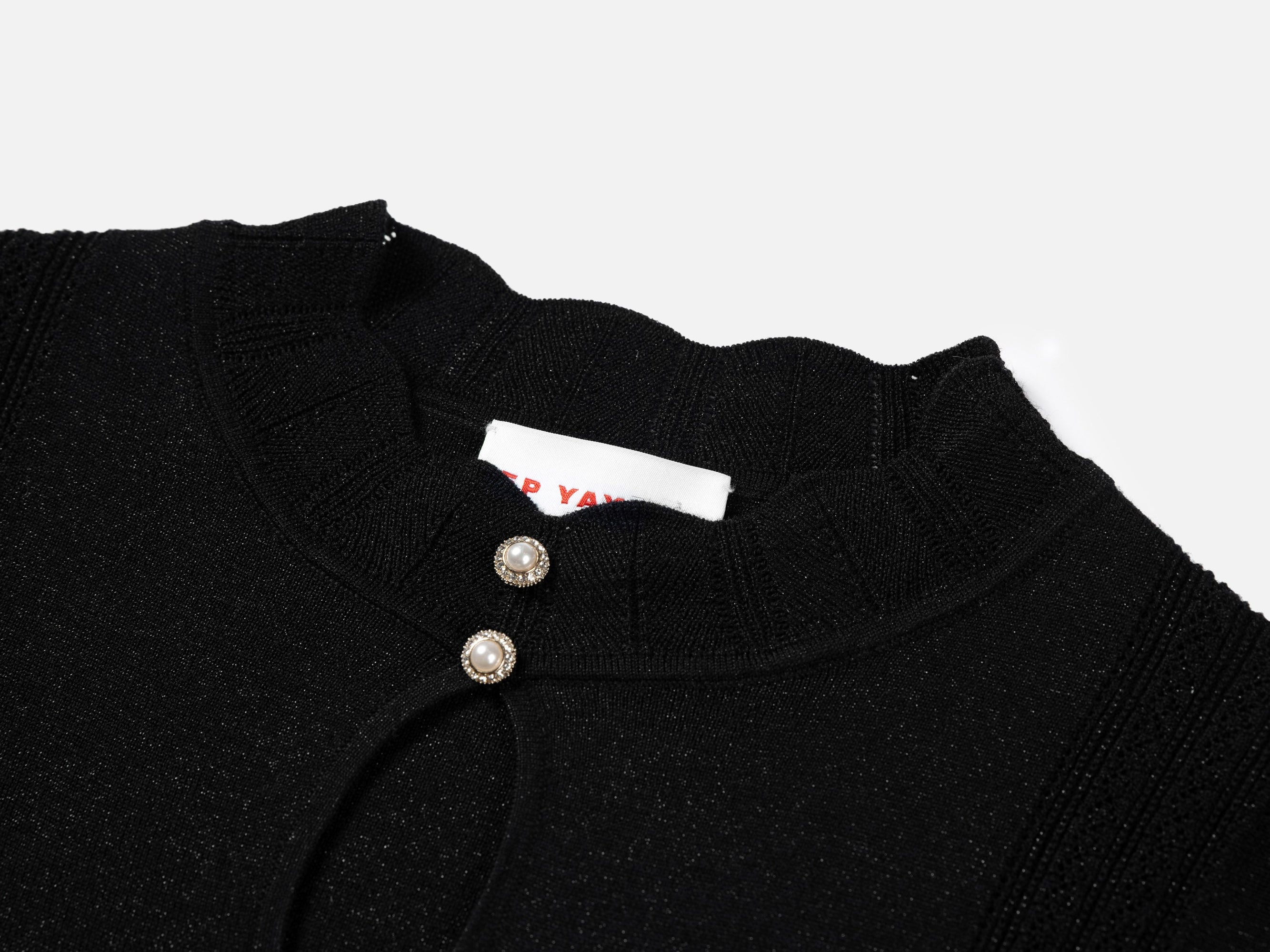 Knitted Shirt | Black