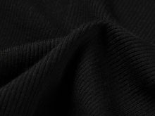 Wool Fit Long-Sleeves Sweater Top | Black