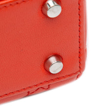Dior | Pre-Owned Mini Lambskin Cannage Lady | Red