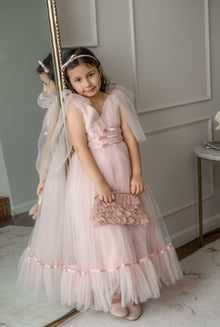Girl | Camila Light Tulle Gown | Pink
