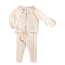Baby Girls | Melody Popsicle Knit Top and Leggings Set | Cream
