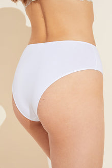 Womens | Pima Stretch Cotton Highwaist Brief | White