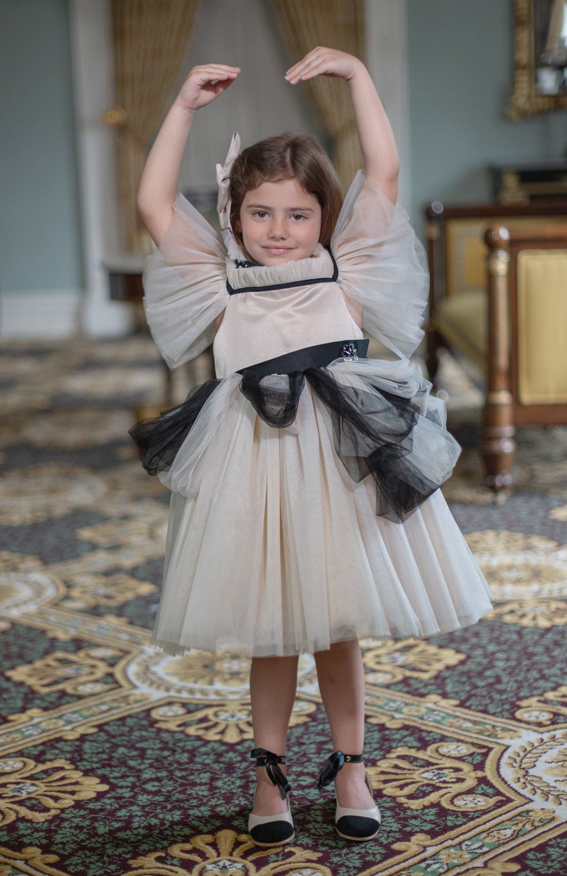 Baby Girls | Coco-Caramel Tulle Skirt | Caramel