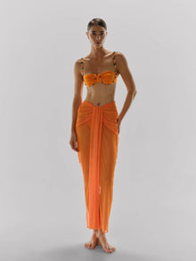 Nia Maxi Skirt | Mandarine Lush