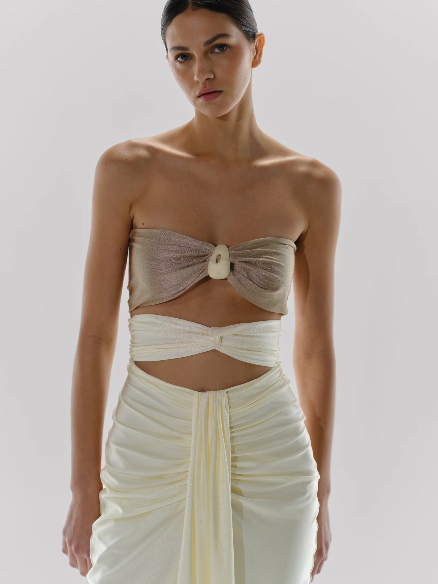Giselle Maxi Dress | Marble Ivory