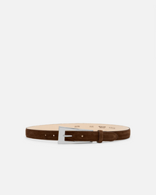 No. 10 Belt | Chocolate-Silver