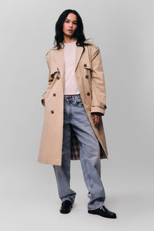 Womens | Classic Trench Coat | Khaki