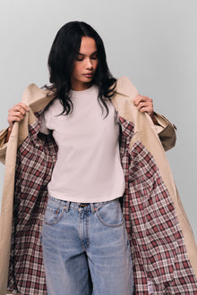 Womens | Classic Trench Coat | Khaki