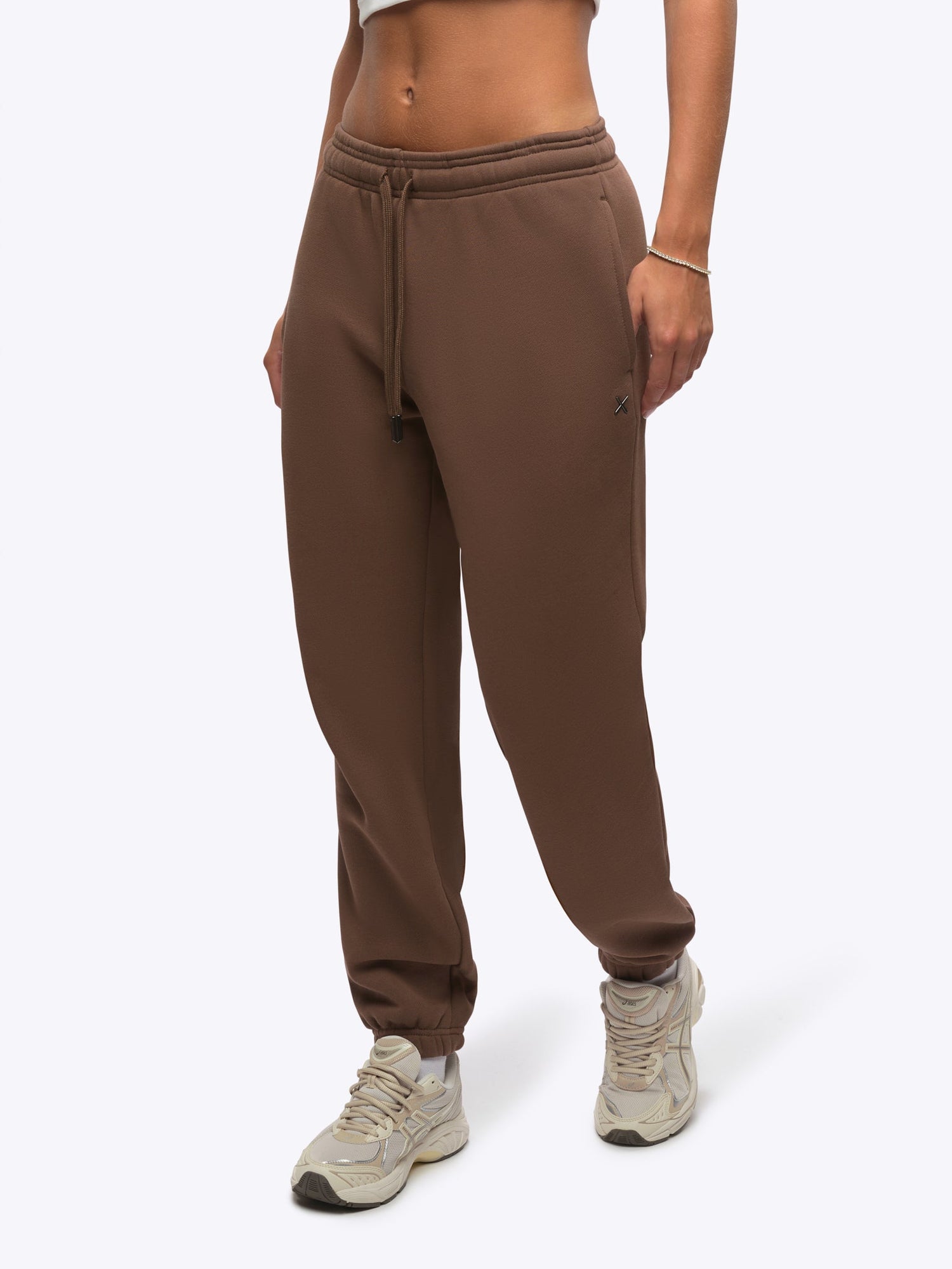Womens | Divine Signature-Fit Fleece Sweatpant | Mocha