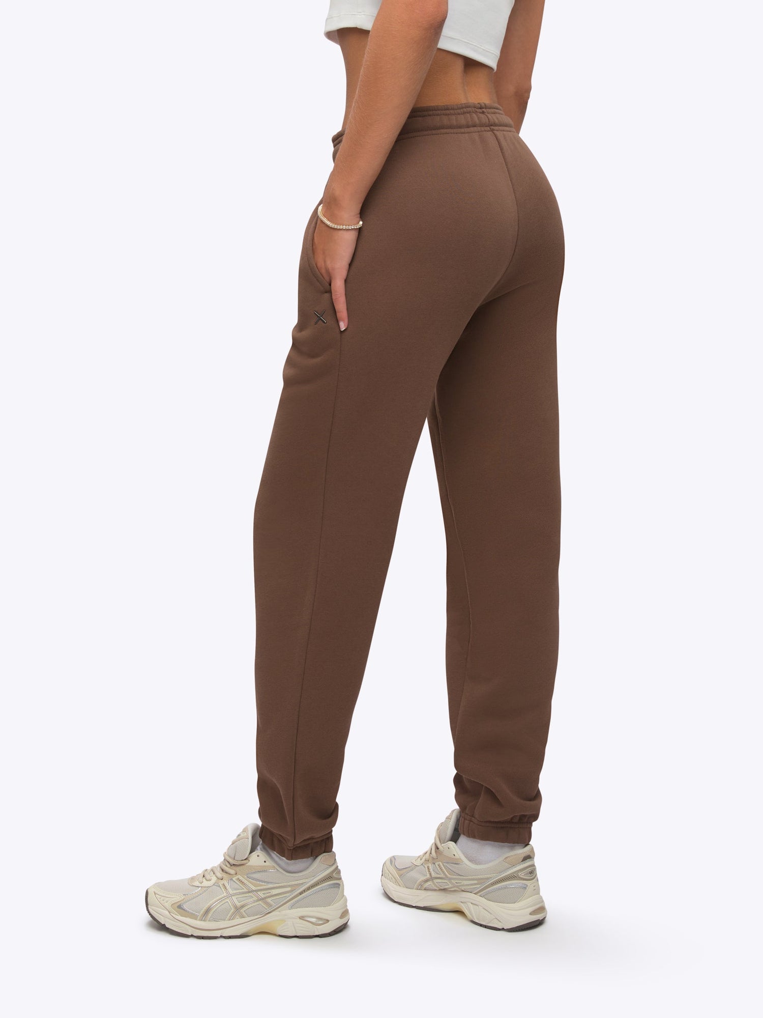 Womens | Divine Signature-Fit Fleece Sweatpant | Mocha