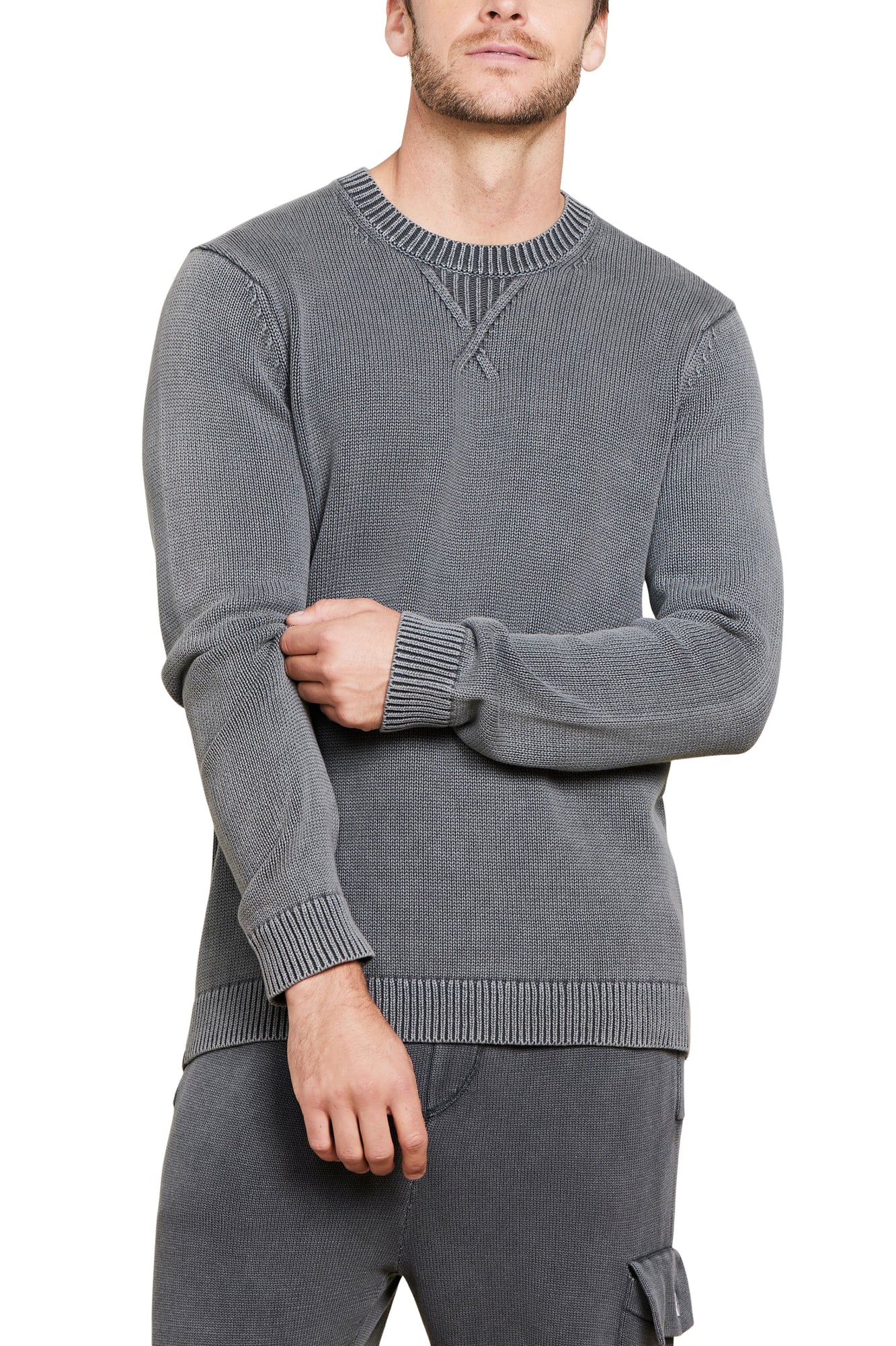 Mens | Sunbleached Pullover | Faded Black