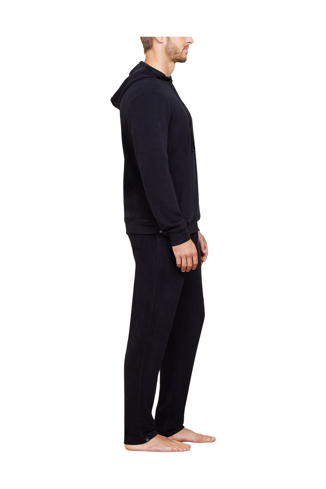 Mens | Malibu Collection Brushed Fleece Hoodie | Black
