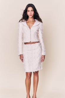 Womens | Lillian Fitted Blazer | Snow White