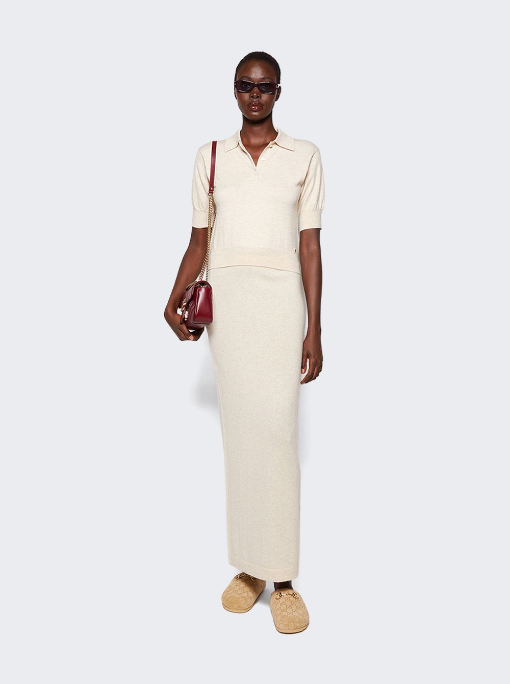 Women | ETERNE | Emma Skirt Oatmeal