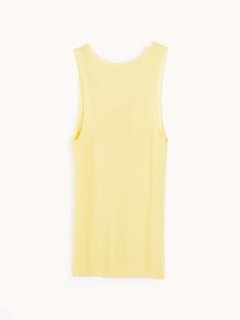 lightweight knit tank top | Yellow