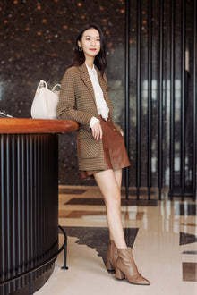 Knotted Toe Boots | Brown