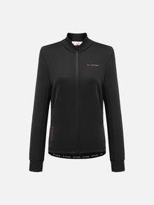 Slim-Fit Bomber-Style Jacket | Black