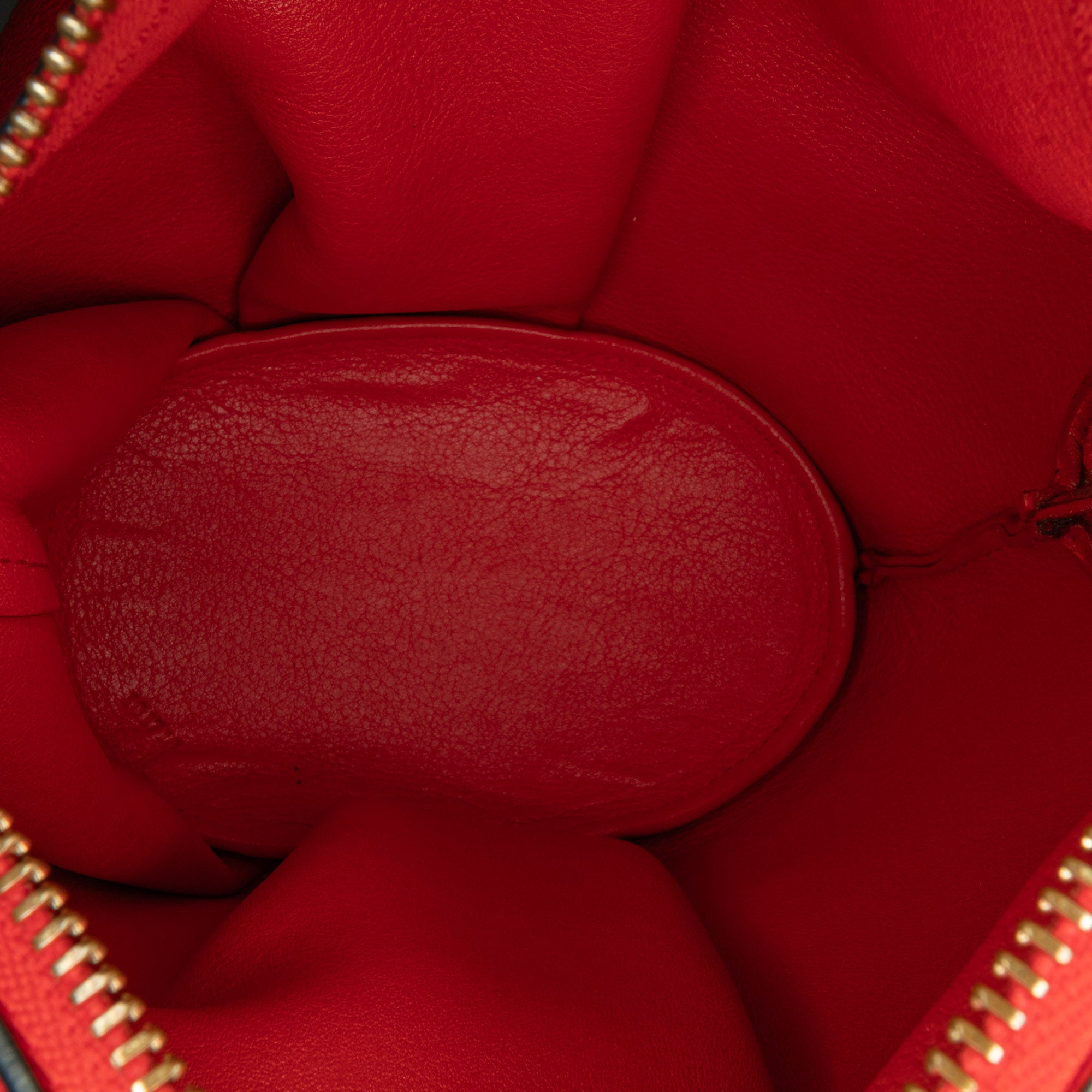 LOEWE | Pre-Owned Mini Leather Elephant Crossbody | Red