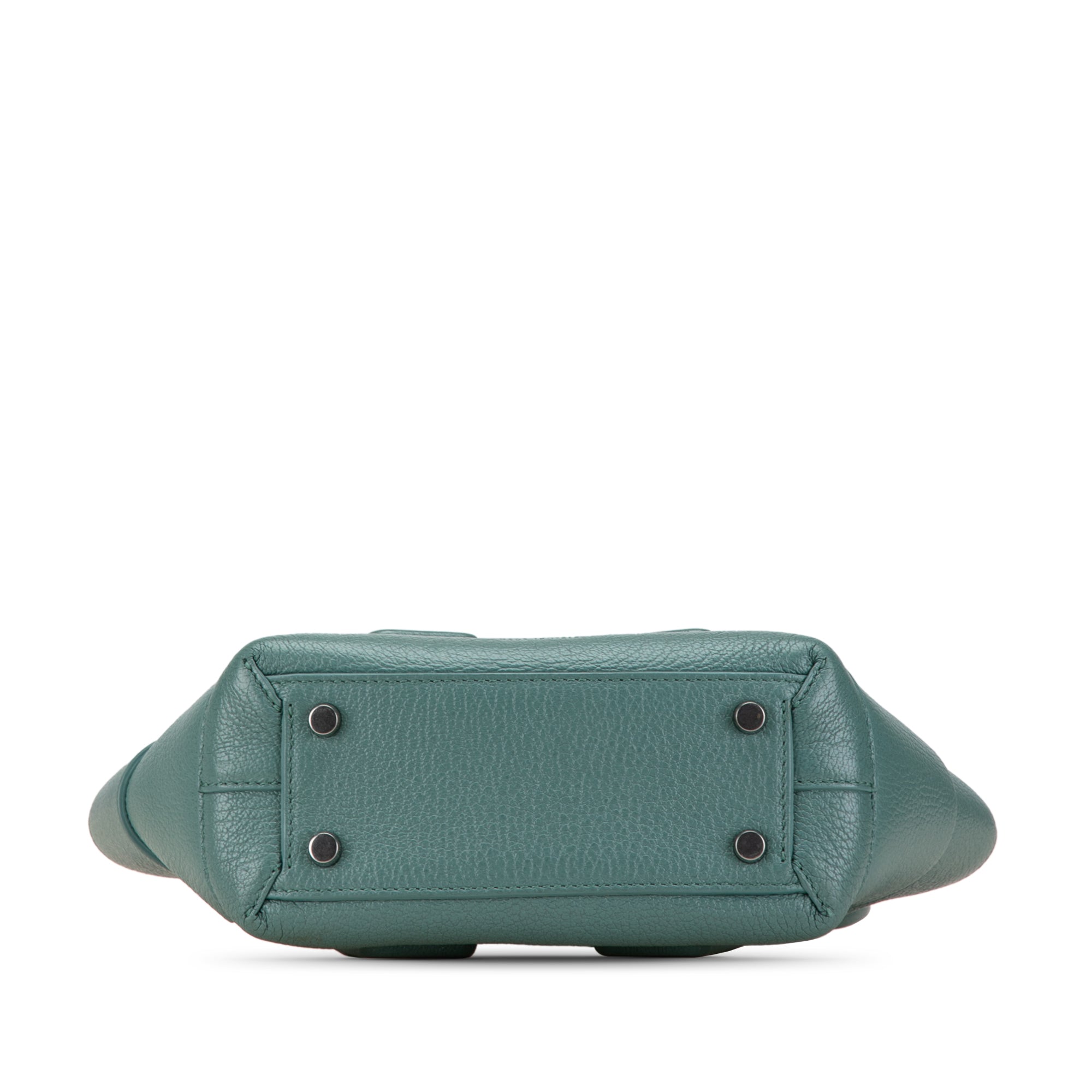 Bottega Veneta | Pre-Owned Mini Intrecciato Arco Satchel | Blue