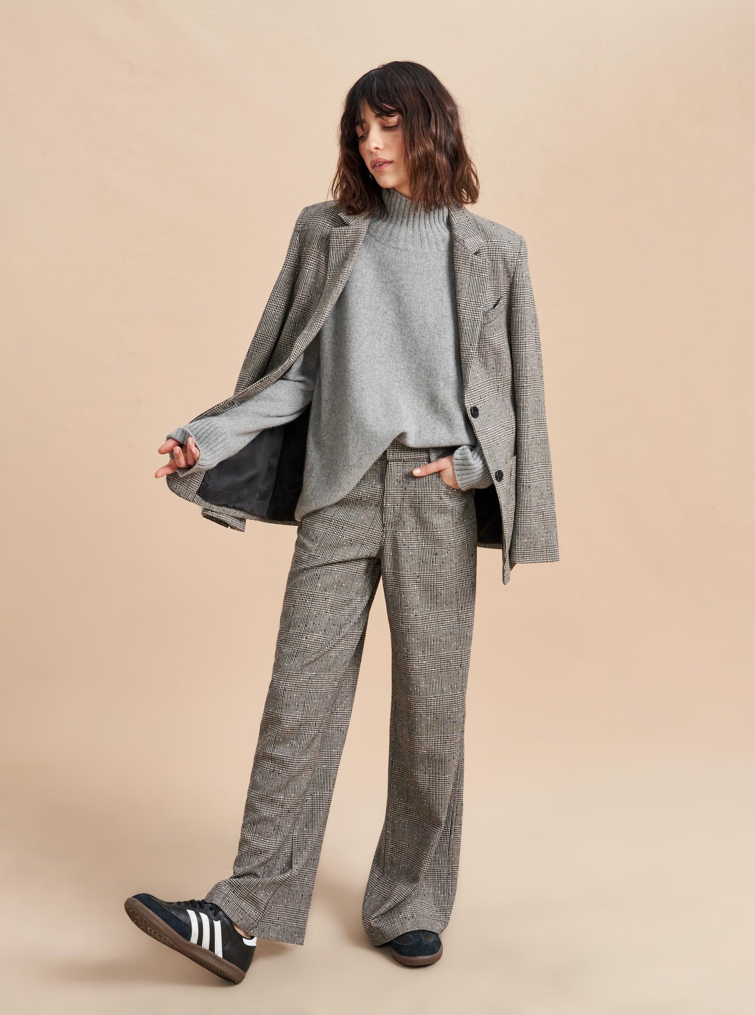 Elizabeth Trouser | Black x Multi