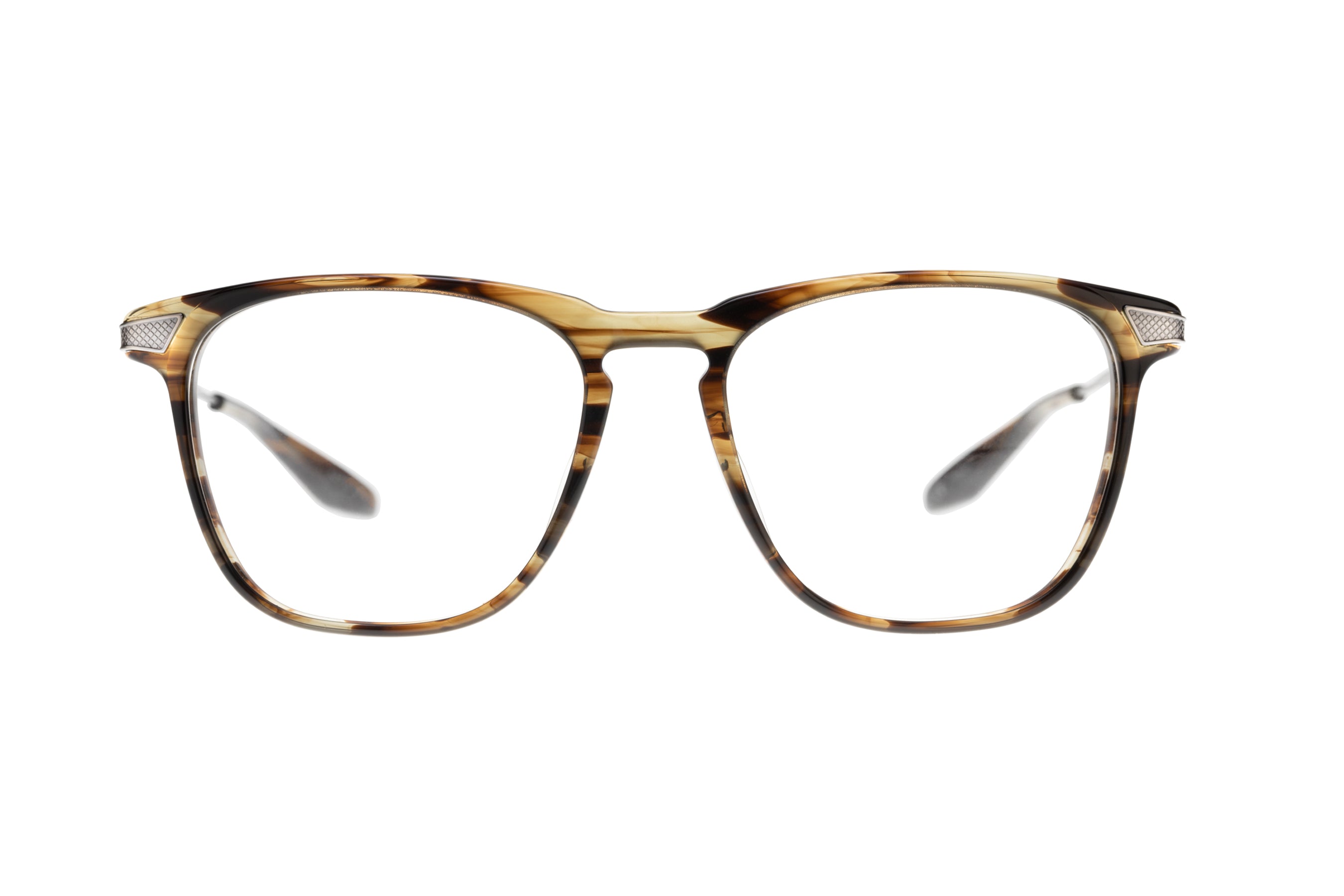 Unisex | Elrod Sulcata Tortoise/Pewter | Clear