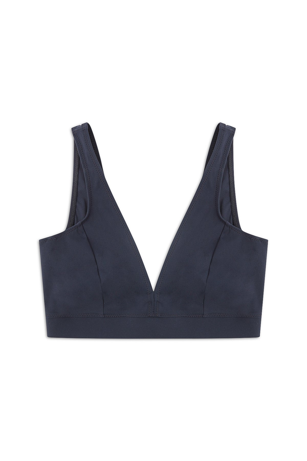 Mare Underwire Plunge Top | Deep Blue