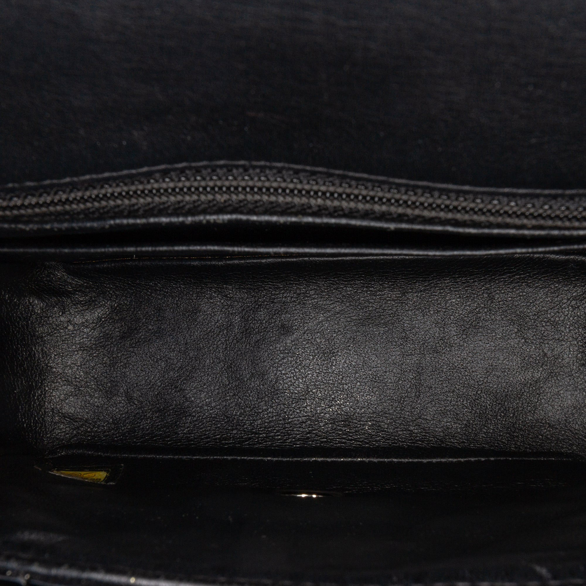 Chanel | Pre-Owned Mini Square Classic Patent Single Flap - XII | Black